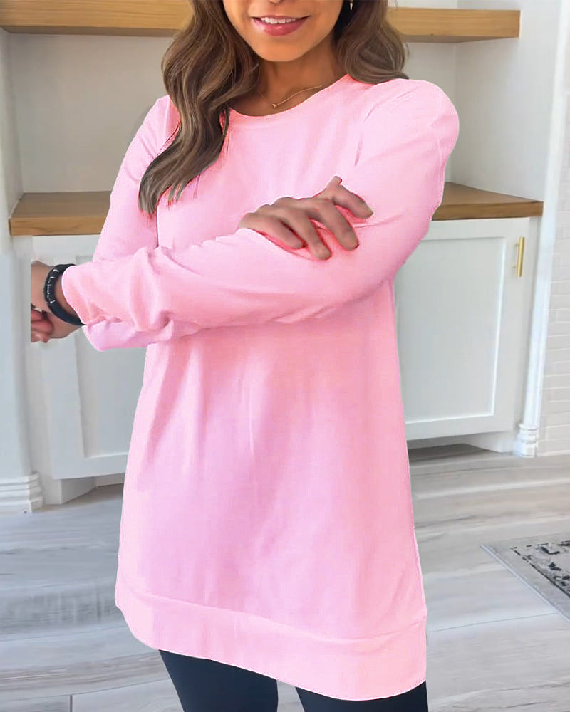 Skylar | Classic Long Sleeve Tunic Top