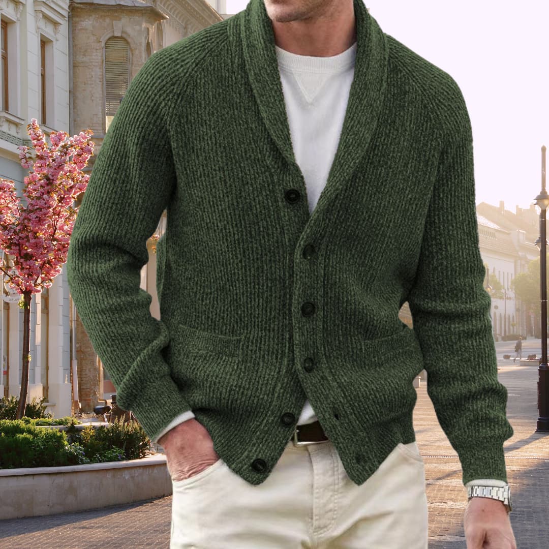 Walter | Classic Knit Cardigan for Men