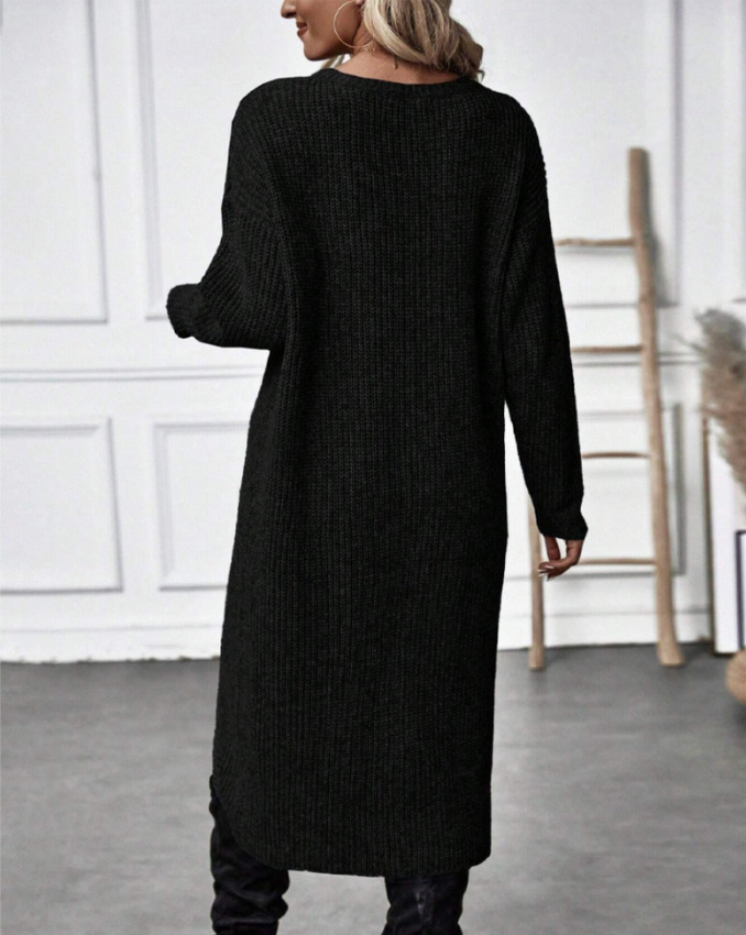 Grace | Sweater Knit Tummy Covering Dress