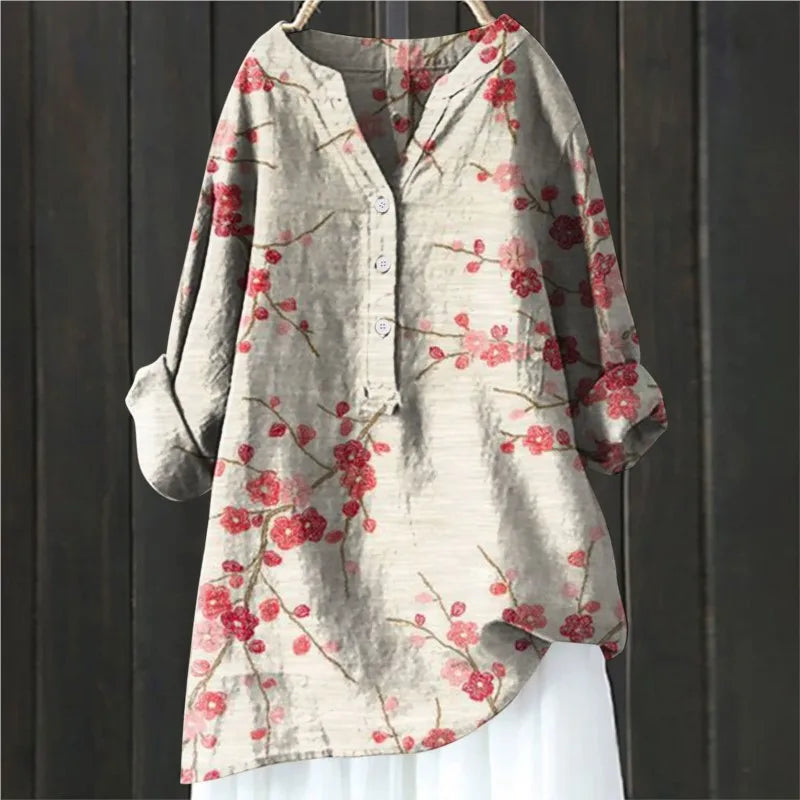 Avery | Elegant Floral Blouse