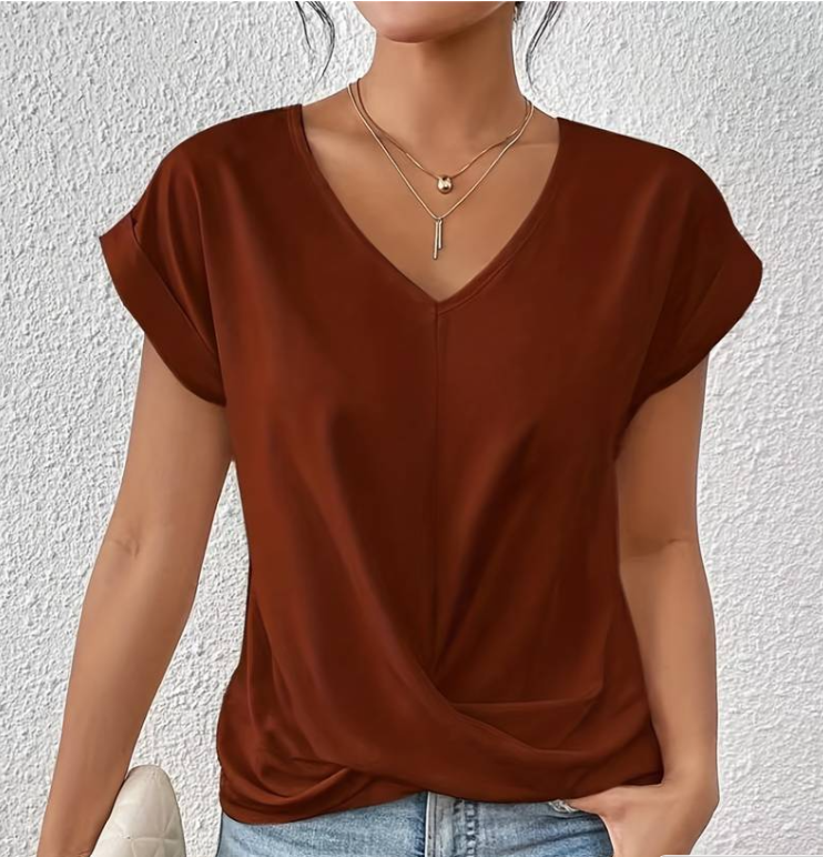 Katelyn | Timeless V-Neck Top