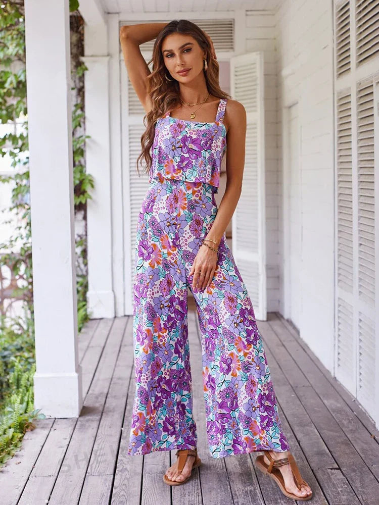 SARAH | Elegant Stylish 2-Piece Jump Suit